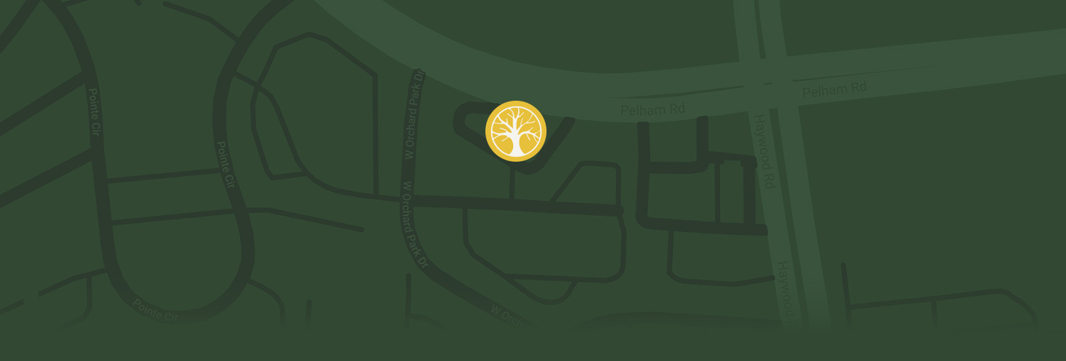 Oak Tree Pediatric Dentistry Geenville Map