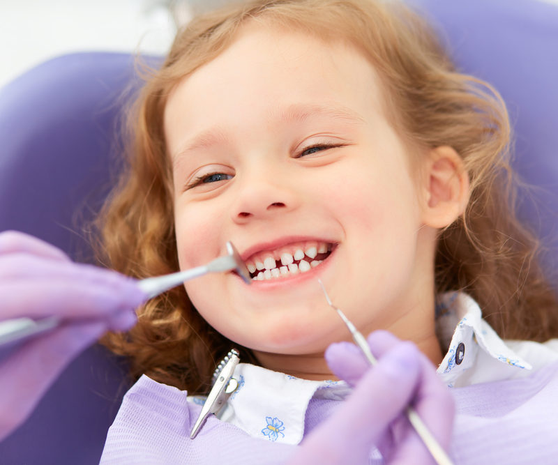 Child's Dental Cleanings and Exams